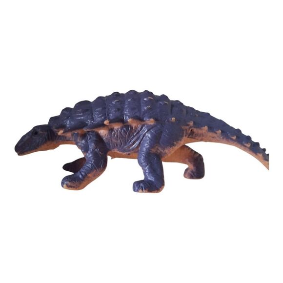 Vintage Dinosaur Figure Ankylosaurus Detailed 1999 Purple 5.5" - Picture 1 of 3